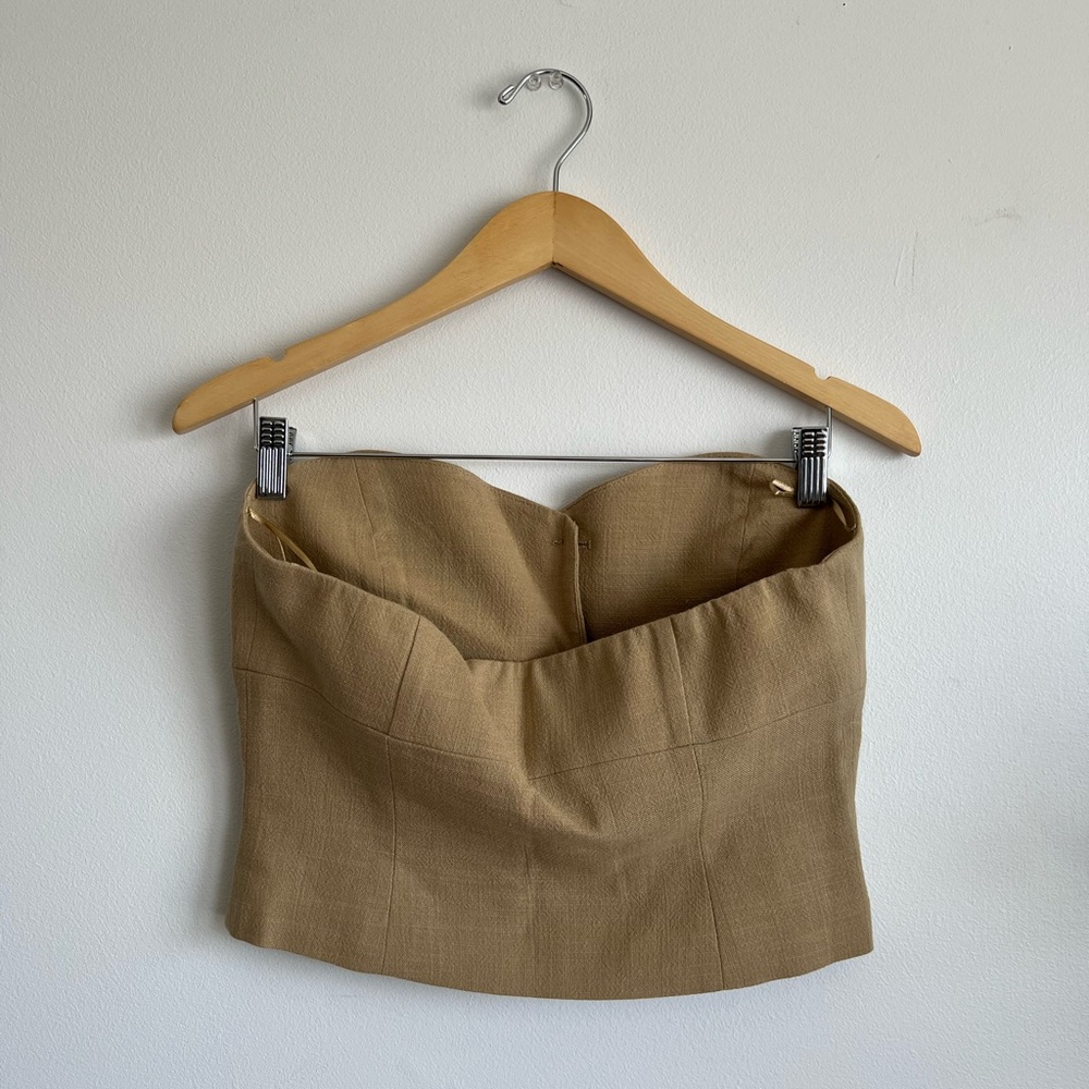 NWT Zara - Rustic Bustier Vest - Picture 5 of 6